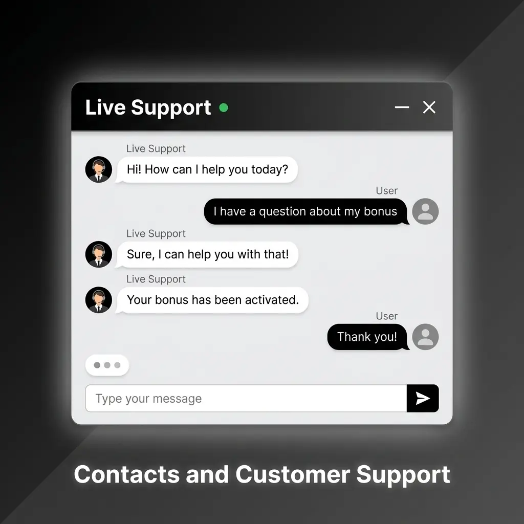 1win customer support channels including live chat, email, Telegram, and FAQ for Indian players available 24/7