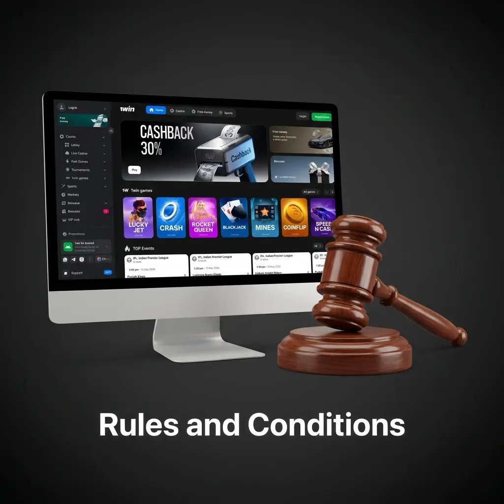 1win India account rules and conditions covering age limit, KYC, bonus wagering, and anti-fraud policies