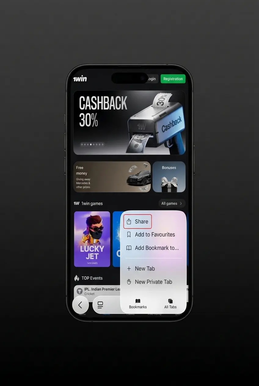 5-step guide to download and install the 1win iOS app on iPhone or iPad via the App Store