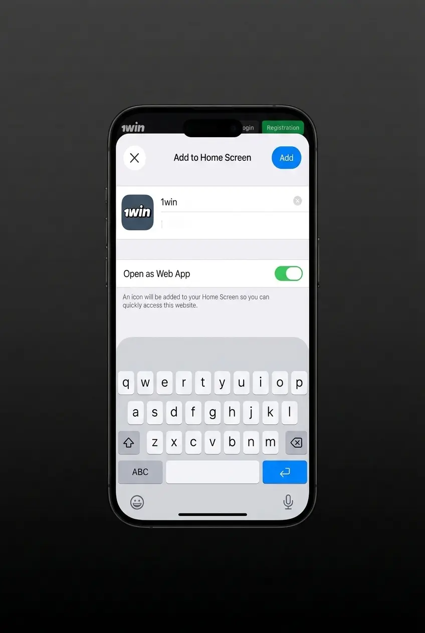 5-step guide to download and install the 1win iOS app on iPhone or iPad via the App Store