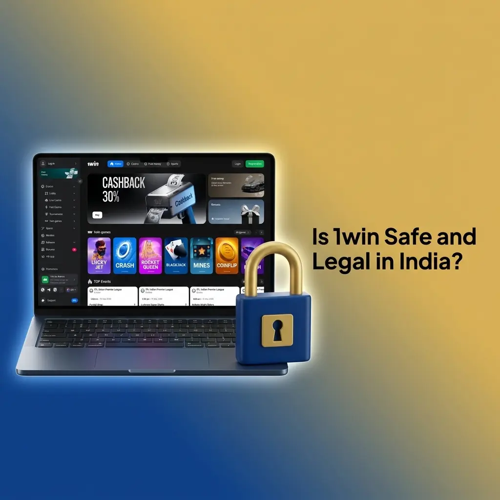 1win Curaçao licensed platform with SSL encryption for safe real-money betting and casino gaming in India